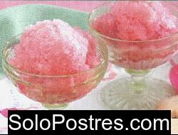 Helado de frutillas light Helado de frutillas light