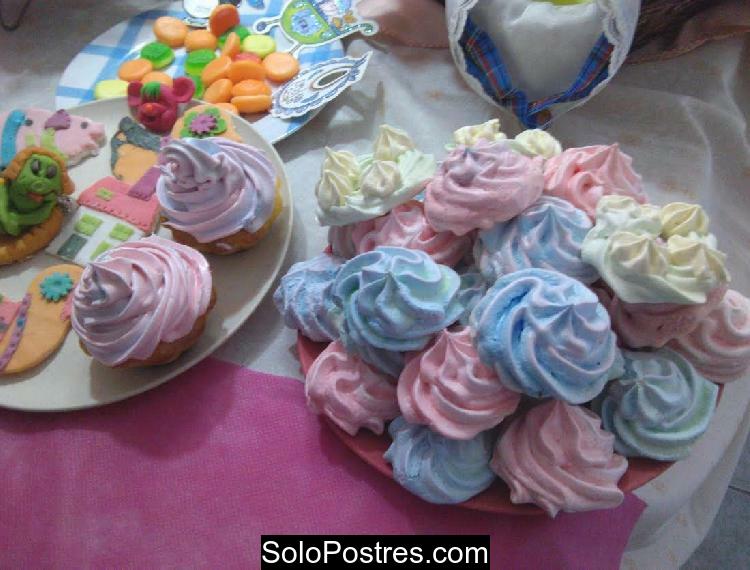 Otra receta para preparar merenguitos secos para babyshower