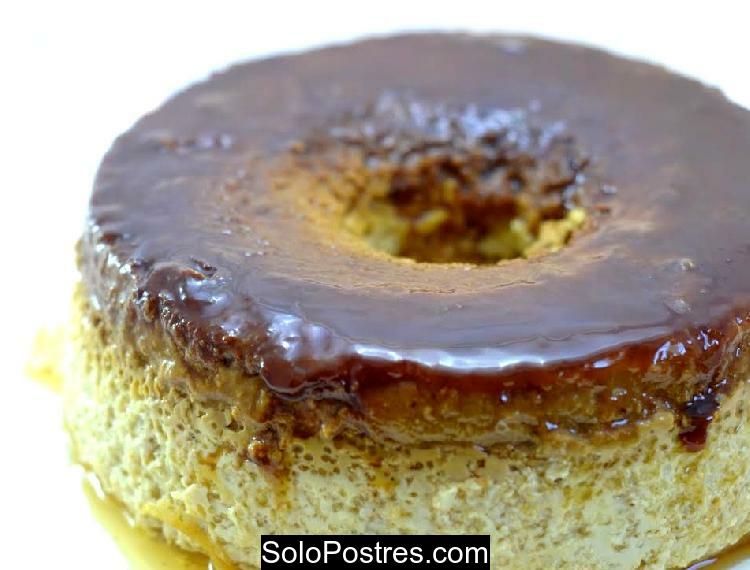 Flan de leche condensada en microondas