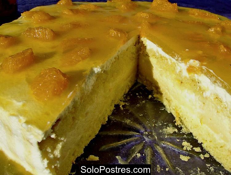 Torta ilusión de naranja