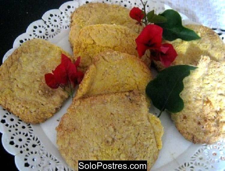 Galletitas bien fáciles y rápidas de harina de maíz y limón