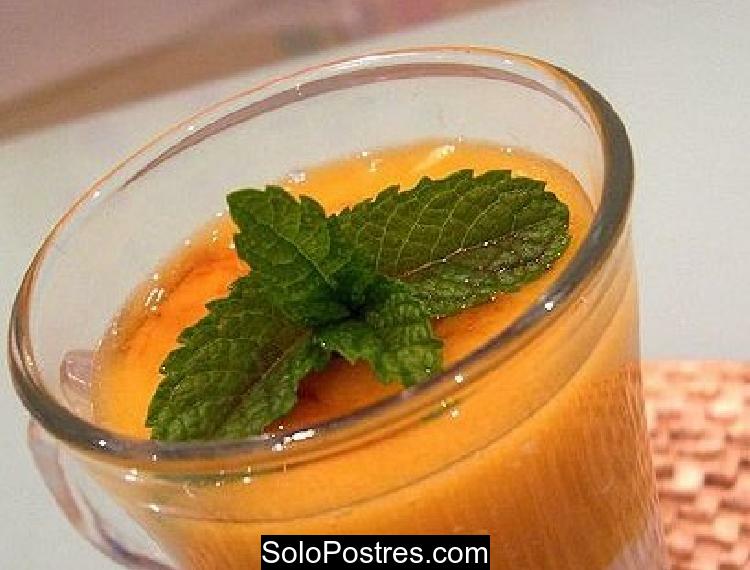 Mousse de mango apto para celíacos