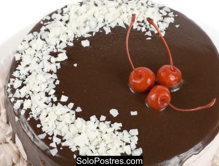 Tarta de café y chocolate