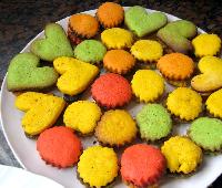 galletitas de colores