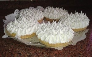 Lemon pie en tarteletas