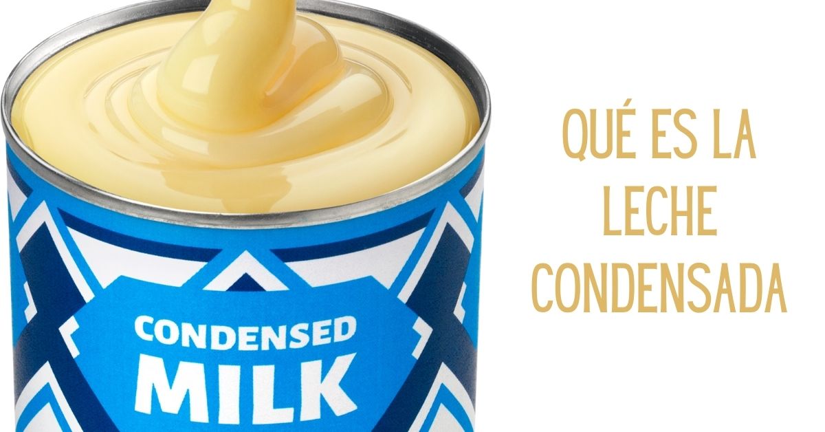 que es la leche condensada