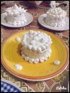 postre con merengue italiano