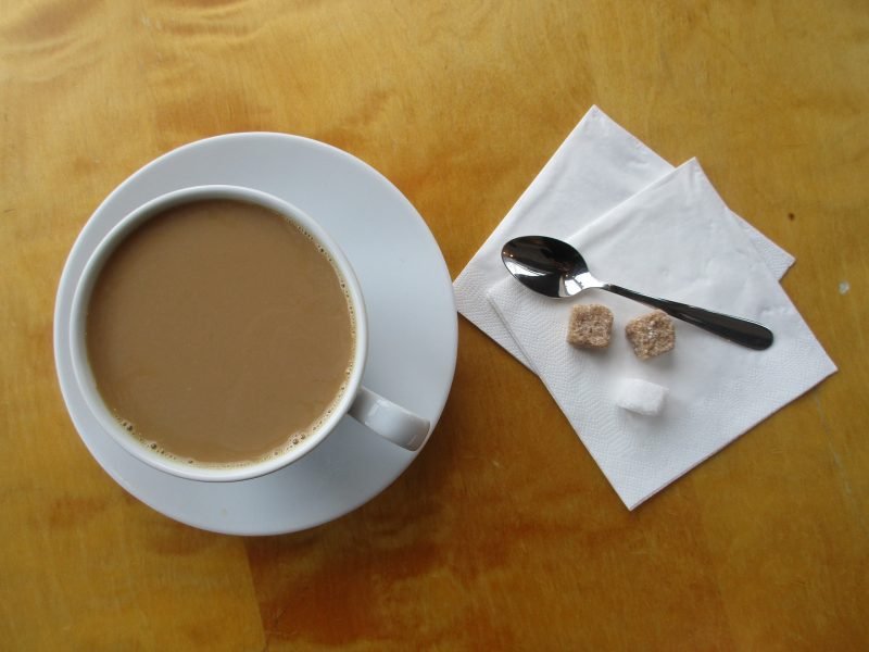 como hacer cafe con leche
