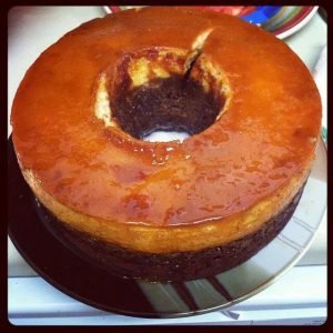 como hacer chocoflan