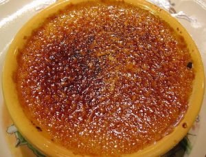 Créme brulée de maracuyá