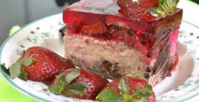 Cheesecake de fresas