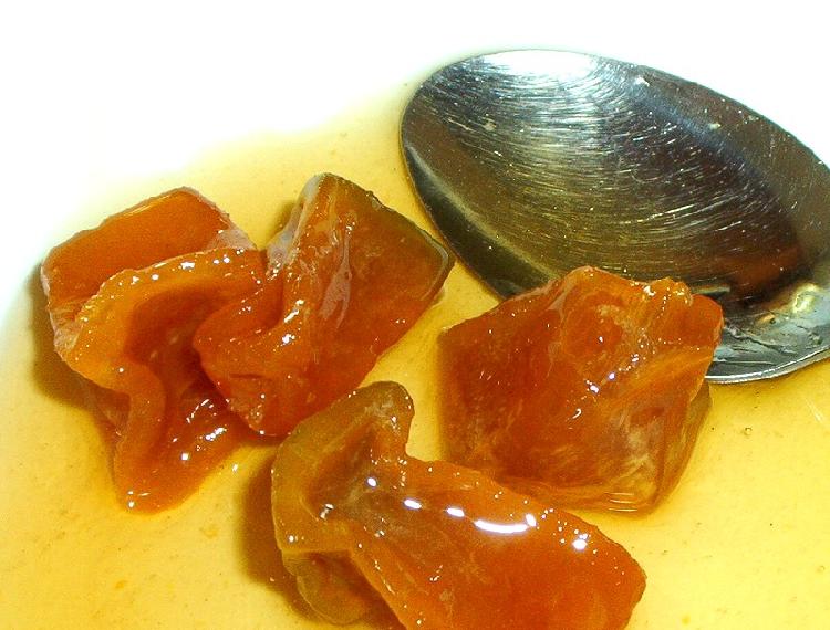 Zapallo criollo (calabaza, auyama) en almíbar