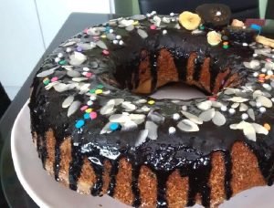 Rosca de Pascua para celíacos