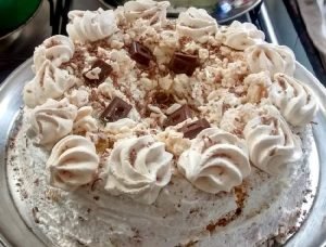 Torta pluma apta para celíacos