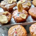 Muffins vegano de banana y coco sin huevos, sin leche…