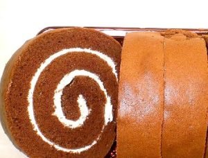 Pionono de chocolate