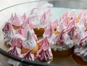 Dulzura de merengue a la crema de coco