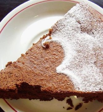 Torta de chocolate y almendras