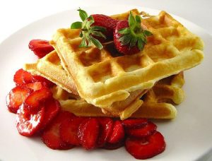 Receta de gofres