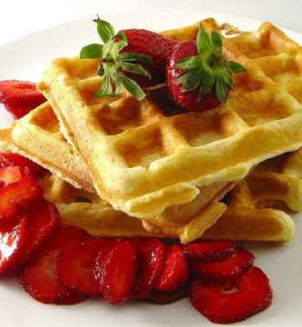 Receta de waffles