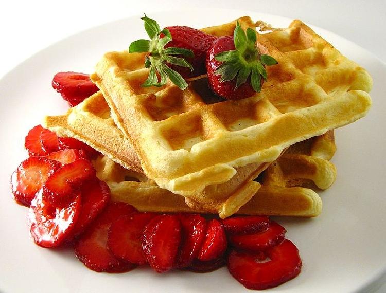 Receta de waffles