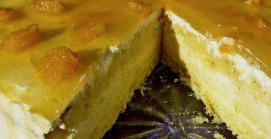 Torta ilusión de naranja