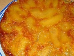 torta de manzana rapida