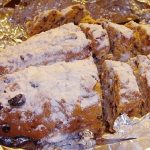 Stollen pan dulce alemán