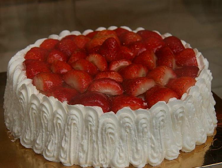 gateau de frutillas