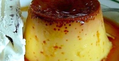 flan de queso receta