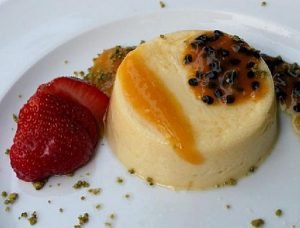Crema con pasas de ciruelas, light y para diabéticos