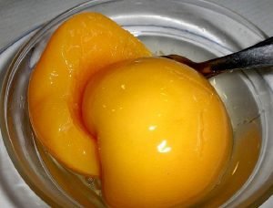 Duraznos en almíbar light y para diabéticos