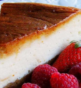 Cheesecake de vainilla