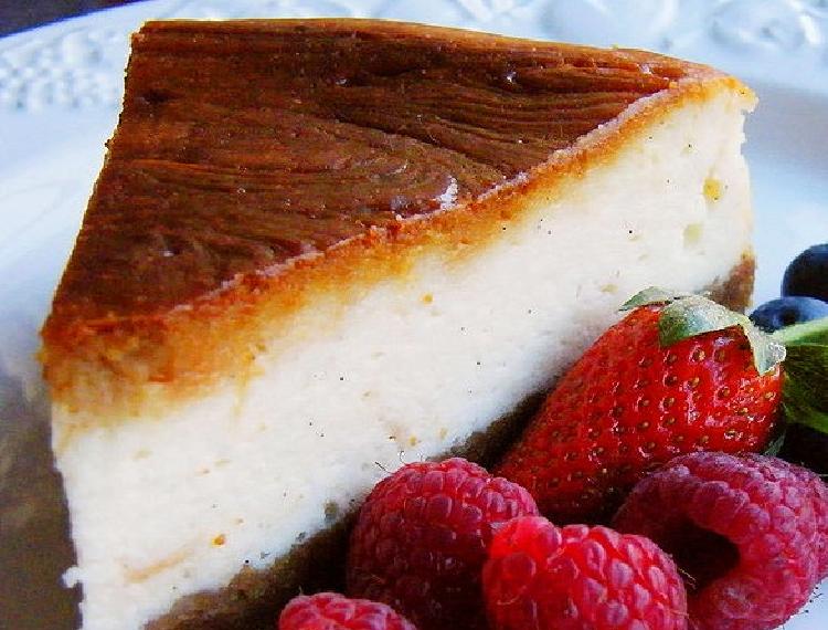 Cheesecake de vainilla