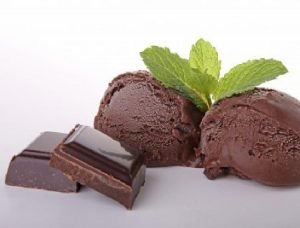 Helado de chocolate light para diabéticos y celíacos