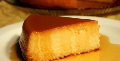 flan de coco