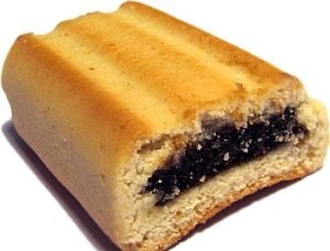 Masitas rellenas de uva