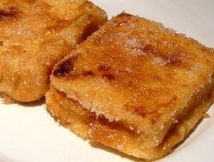 Crema pastelera frita
