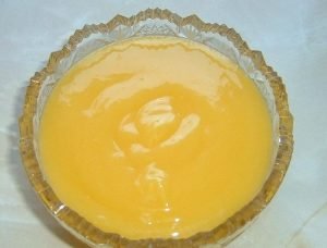 Curd de limón o lemon curd