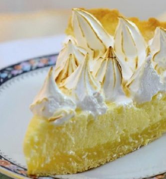 Lemon pie con curd de limón