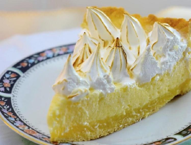 Lemon pie con curd de limón