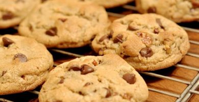 galletas con trozos de chocolate