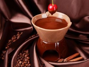 Almíbar de chocolate
