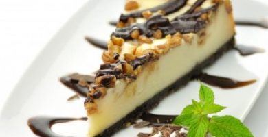 Cheesecake marmoleado