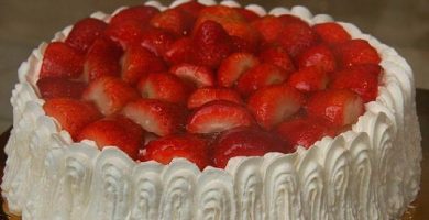 torta de fresa