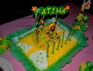 Torta de cumpleaños del Hada Campanita