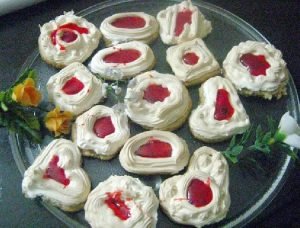 Masitas decoradas con glasé