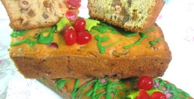 budin navideño para celiacos