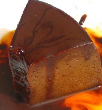 flan de chocolate receta