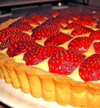 tarta de frutillas